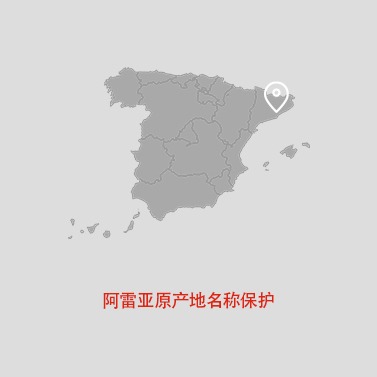 Alella DO Wine Area Map Alella DO Wine Area Map