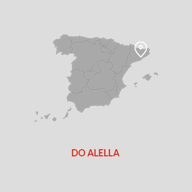 Alella DO Wine Area Map