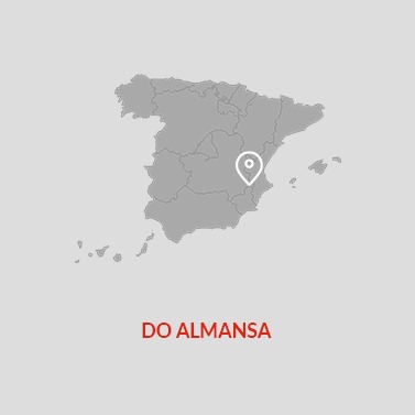 Almansa DO Wine Area Map