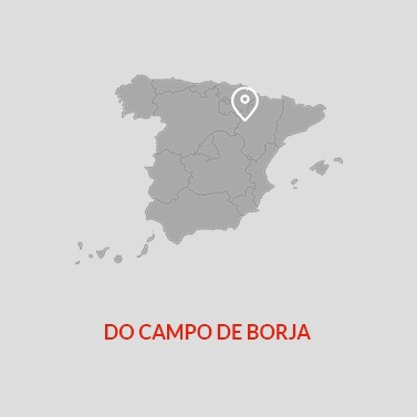 Campo De Borja DO Wine Area Map