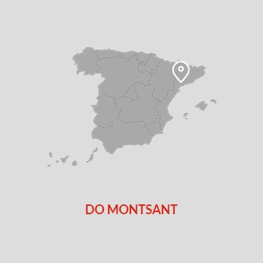 Montsant DO Wine Area Map