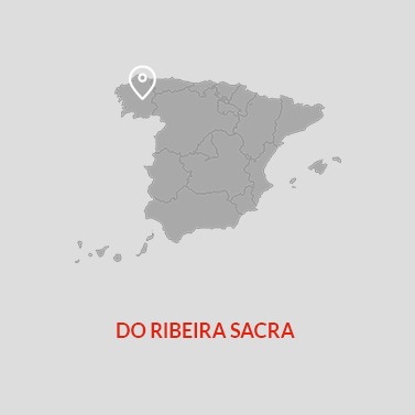 Ribeira Sacra DO Wine Area Map