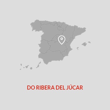 Ribera Del Jucar DO Wine Area Map