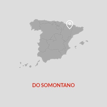 Somontano DO Wine Area Map