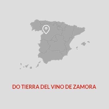 Tierra Del Vino De Zamora DO Wine Area Map